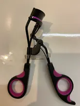 1PC negro-púrpura esmerilado con Clip para pestañas Curl ojo cosméticos maquillaje belleza falso rizador de pestañas Curling pinzas las herramientas