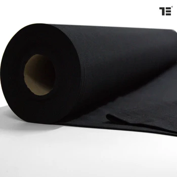 

Roll canvas fabric: sailcloth cotton black Color, linen table cloth, curtain, upholstery, false ceilings and walls