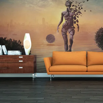

Wall mural-walk on water-450x270 cm