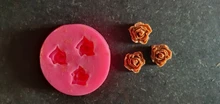 Fondant Silicone Mold Wedding-Cake-Decorating-Tools Chocolate Rose-Flowers 3d-Baking