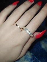 Huitan-anillo de compromiso con Circonia cúbica para mujer, sortija de compromiso, de boda, de lujo, cuadrado, Micro pavé, promesa de amor, gran oferta