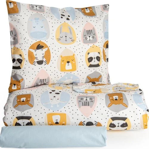 Sleepy Friends Cotton Baby Duvet Cover Set 100x150 Cm White Baby Made In Turkey Fabric It Wraps Your Baby With Its Soft Texture Blanket Swaddling Aliexpress