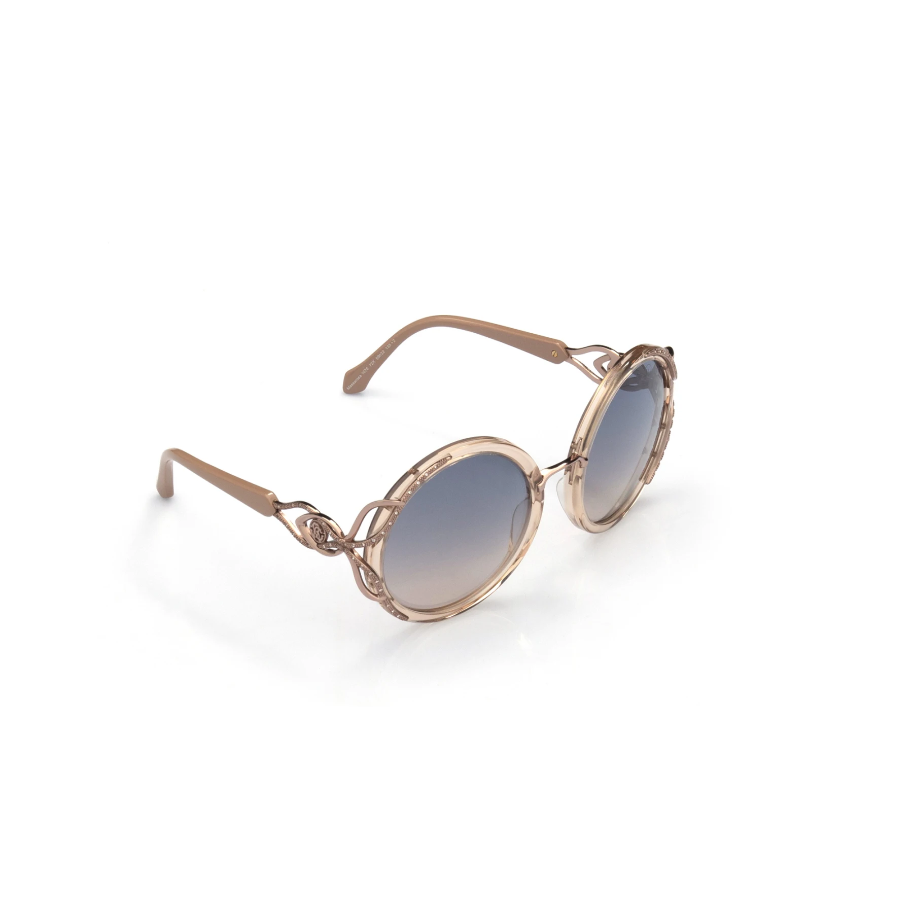 

Women's sunglasses rc 1076 72x bone transparent organic round round 59-22-135 roberto cavalli