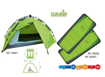 

Set Norfin: tent automatic. 2 seats. Zope 2 NF + 2 sleeping bags-blankets