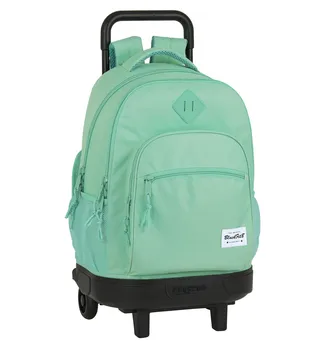 

BACKPACK GDE. C/COMPACT Wheels EXT. BLACKFIT8 TURQ