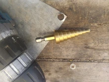 Step-Drill-Bit-Set Hole-Cutter Core Titanium-Coated Wood 4-12mm Metal HSS Straight Groove