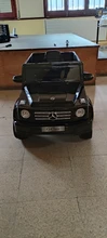 Coche eléctrico Mercedes Benz G500 para niños, coche de doble tracción, batería de 12V y 7A, mando a distancia de 2,4G, coche para bebé, juguetes para niños, regalo