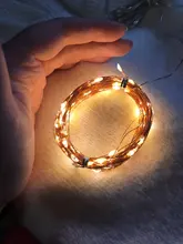 Solar Garden String-Lights Garlands Fairy Holiday Christmas-Party Led Outdoor New-Year