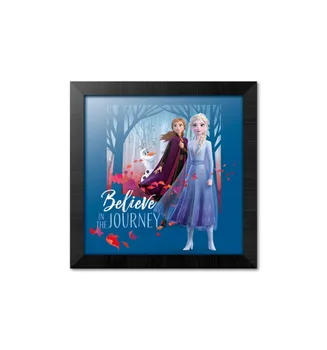 

Framed PRINT 30X30 CM DISNEY FROZEN BELIEVE IN THE JOURNEY