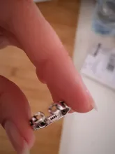 Anillos abiertos con letras de Metal para hombres y mujeres, joyería de fiesta, Punk, Vintage, Inglés