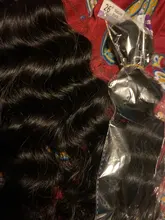 Mechones de ondas profundas sueltas 32 34 36 38 40 pulgadas, cabello Remy peruano Frontal, 3/4 mechones con cierre y Frontal negro Natural