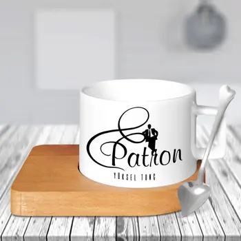 

Personalized Professional Boss Wood Altlıklı Ceramic Cup-2