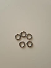 Vale la pena 5 unids/lote Camping senderismo O forma anillo al aire libre herramientas de aleación de Zinc de EDC hebillas Clips de mosquetón redondo ganchos disparador