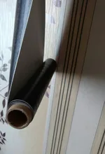 Wood Wallpaper Self-Adhesive-Film Kitchen-Cabinets Countertops Vinyl PVC Black Waterproof