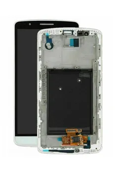 

Complete screen with frame for LG G3 D855 White White. SHIPPING FROM SPAIN