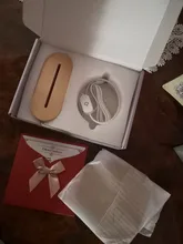 Night-Light Wooden-Base Christmas-Gift Photo-Customized Wedding DIY Holiday for USB 3D