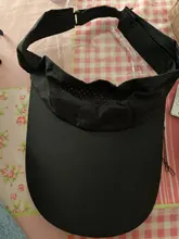 Las mujeres de los hombres de secado rápido sombrero de Ala larga vacía arriba gorra de béisbol directo casquillo del deporte diadema clásico sol visera para deportes sombrero