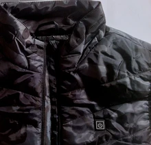 Chaleco calefactor eléctrico para exteriores para hombre y mujer, chaqueta térmica eléctrica infrarroja con USB, para deportes y senderismo, para invierno