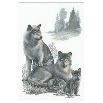 

100/021 set for embroidery Riolis 'volki', 40*60 cm