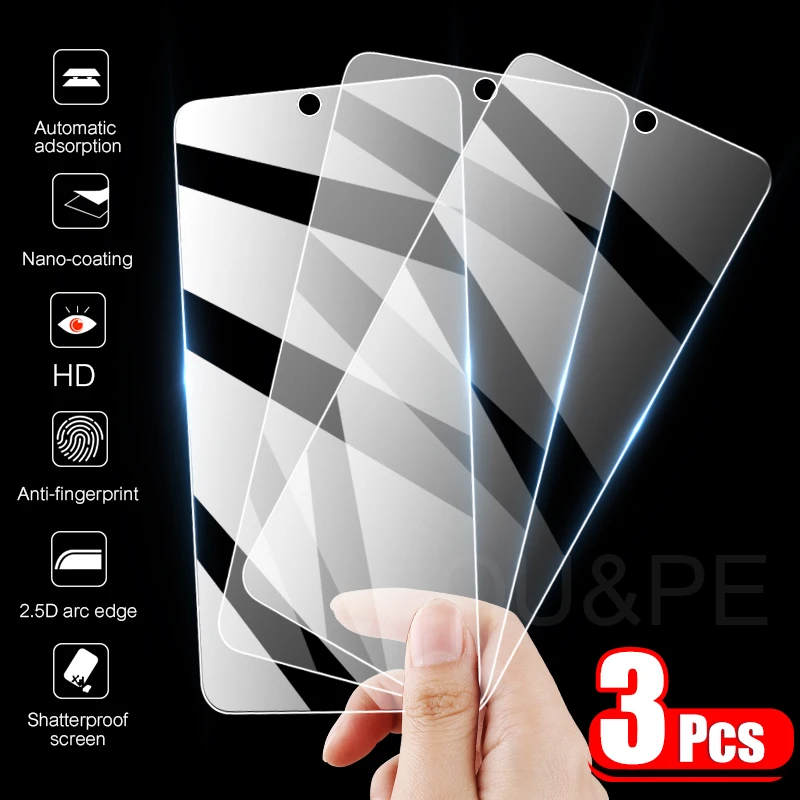 t mobile screen protector 3Pcs Full Cover Tempered Glass For Xiaomi Redmi Note 9 8 7 8T 9S 10 Pro Max Screen Protector For Redmi 8A 8 7A 9 9A 10 10S Glass phone tempered glass