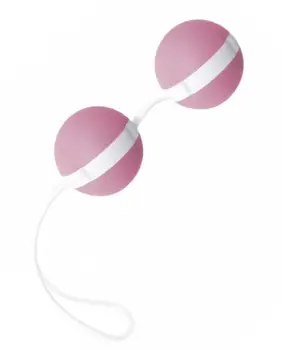 

Pale pink vaginal balls Joyballs Bicolored