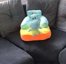 Funda de asiento de apoyo para bebés, cubierta para silla de comer para infantes, almohadilla nido, sin algodón