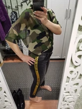 Casual Blouse Tops Chiffon-Shirts Two-Piece-Set V-Neck Half-Sleeve Leopard Sexy Striped