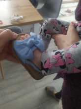 Sandalias para bebé con nudo de lazo para niñas, zapatos de princesa infantiles antideslizantes de suela blanda para primeros pasos, verano, 2020