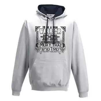 

Hood Sweatshirt Two-Color Film Trash Years 80 Leopards High School Brown Bags Green S