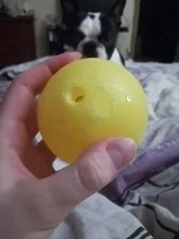 Puppy-Toys Dog-Toy Pet-Supplies Rubber Funny Tooth Soft 1pc Pawstrip Diameter-7cm Colorful-Ball