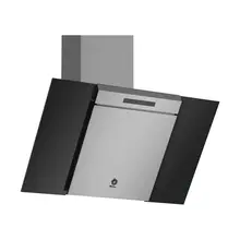Обычная вытяжка Balay 3BC587GX 80 см 670 м3/ч 58 дБ сенсорное управление Черная Нержавеющая Сталь