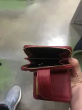 Monedero corto con cremallera y hebilla para mujer, novedad de 2021