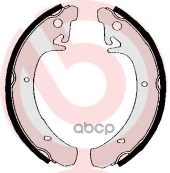 Колодки Торм.Бар.Lada 110-112/08-099 85- Brembo S41503 Brembo арт. S41503