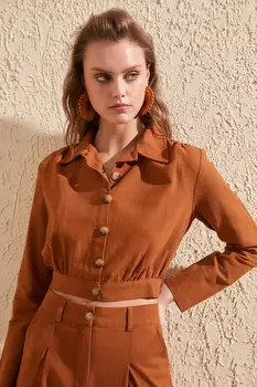 

Trendyol Crop Top Blouse TWOSS20BZ0025