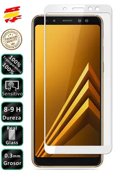 

Protector Samsung Galaxy A6 Plus White Full 3D Tempered Glass Screen