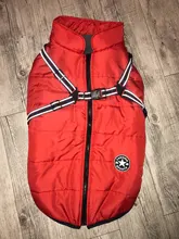 Pet-Dog-Jacket Harness Bulldog-Outfits Labrador Warm French Chihuahua Waterproof Large