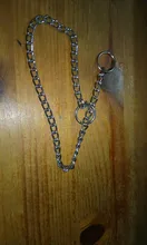 Collar Necklace Choke Snake-Chain Pet-Dog Training Stainless-Steel Metal Golden Retriever