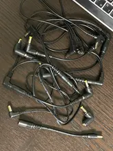 Adaptador de corriente hembra, conector DC de 5,5x2,1 MM a 3,0x1,35, 4,0x1,35, 4,0x1,7, 5,5x2,1, 5,5x2,5, 6,3x3,0 6,0x4,4 MM, macho, 90 grados