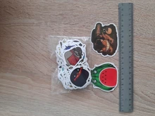 100 Uds de dibujos animados lindo gatos gordos Kawaii divertido pegatinas de Anime para niños niño de teléfono móvil portátil monopatín artículos de papelería, diario pegatinas