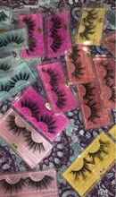 MB-pestañas de visón 25mm, 200/100/50/5 pares, venta al por mayor, 5D, 25 MM, imitación cils, maquillaje espectacular, largo, Pestañas postizas