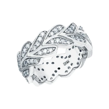 

Silver ring with cubic zirconia sunlight sample 925