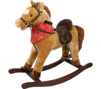 

GV-047 Rocking Horse rocking chair with sound and movement tail and mouth plush