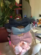 1pc nuevo lazo para mascotas gato pequeño Collar de hebilla ajustable pajarita Collar de cachorro lindo pequeño Collar de perro con campanas