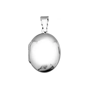 

Locket pendant 925 sterling silver m Rhodium portafoto oval [AA0946GR] -Customizable-RECORDING INCLUDED IN THE PRICE