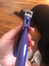 Cortaúñas de decoración de uñas profesional, cortador de bordes de puntas postizas de tipo U, manicura colorida, herramientas de arte de uñas de acero inoxidable