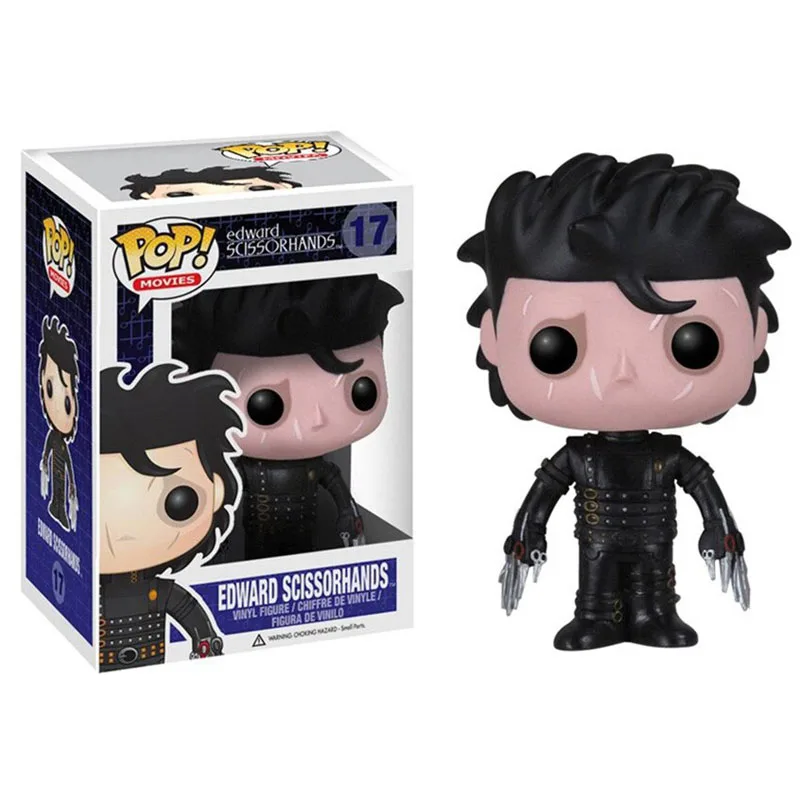 Funko Pop Edward Scissorhands фигурка#17 Игрушки для коллекции 10 см - Цвет: with box