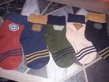 5 par/lote NIÑOS Calcetines de algodón Otoño Invierno primavera niños niñas caliente calcetines tira con dibujos deportes Calcetines