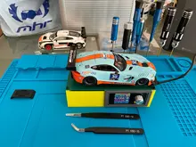 Alfombrilla de Trabajo de Reparacion de Telefonos Moviles Aislamiento Térmico de Protección Anticalor para Estación de Soldadura BGA