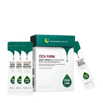 

Night mask farmstay CICA farm Night Repair Sleeping Mask 20 PCs by 4 ml