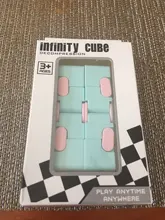 Juguete de descompresión para adultos, cubo mágico infinito cuadrado, rompecabezas, aliviar el estrés, juego de mano divertido, laberinto de cuatro esquinas, juguetes para niños